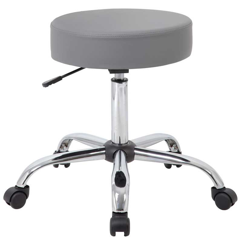 Teller Window Stool - Gray - No back