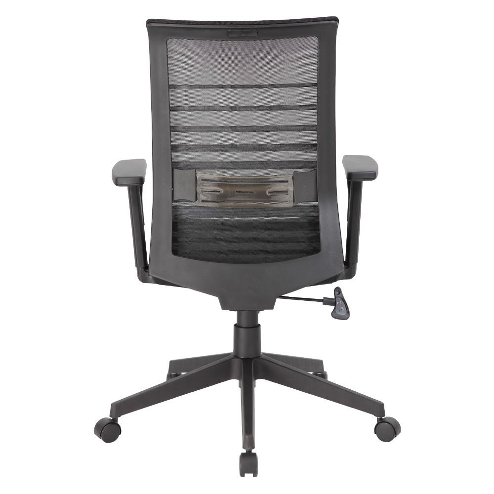 Horizon Mesh Back Task Chair with Synchro-Tilt & Adjustable Armrests - front view