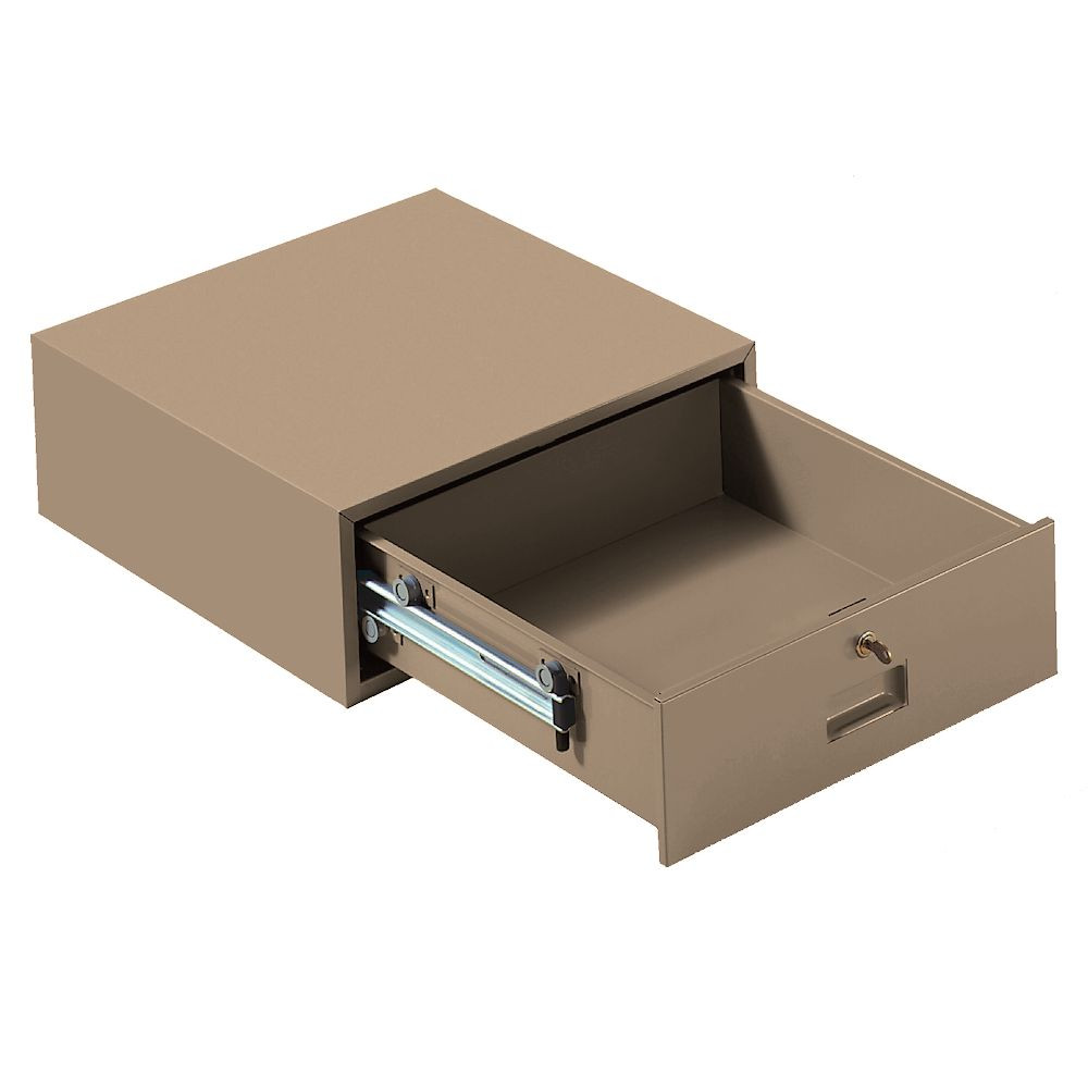 Fenco Custom Manual Cash Drawer w/Deadbolt Lock & Mounting Brackets - 18W x 7-1/4H x 19D