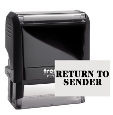 Self-Inking Stamp - Return to Sender  - Black