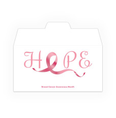 Frontside: Hope Scroll - Breast Cancer Awareness - Drive Up Envelopes