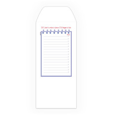 Shopping List - Drive Up Envelopes (500/Box)