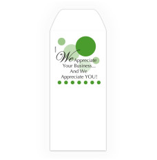 We Appreciate You! - Drive Up Envelopes (500/Box)