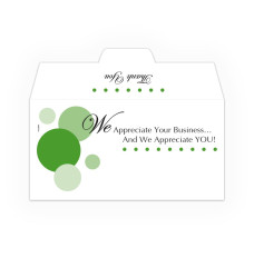 We Appreciate You! - Drive Up Envelopes (500/Box)