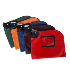 aminated Nylon Locking Deposit Bags - 10W x 8H Ready-to-Ship
