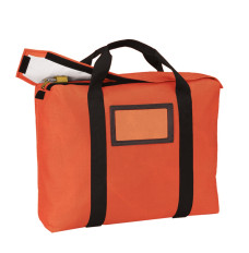 (W x H x D): 18" x 14" x 4" - Fire Resistant Locking Bag - Made-to-Order