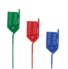 Pull Tight Security Seals with Side Tear