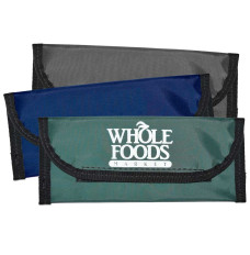 Laminated Nylon Bag with Hook and Loop Closure - 9W x 4H - Made to Order