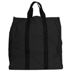 Black 1000D BASKET WEAVE ATM CASSETTE TOTE 19W X 20H X 11D