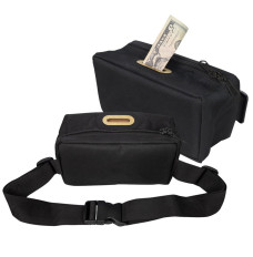  8W x 4H x 3D Casino Security Tip Belt Bag with Adjustable Belt hero