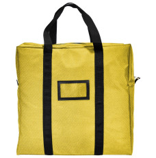 (W x H x D): 20" x 20" x 5" - ATM Cassette Lockable Courier Bag - 1000 Denier Nylon - Yellow