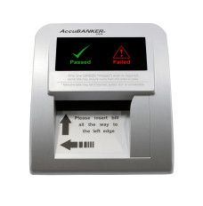 AccuBANKER® D470 QuadScan Counterfeit Detector - front view