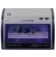 AccuBANKER® LED420 Cash & Card Detector - front view