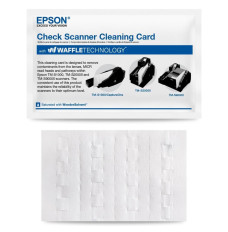 Epson Check Scanner Cleaning Card with Waffletechnology® 