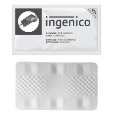 Ingenico Card Terminal Cleaning Card with Waffletechnology® 