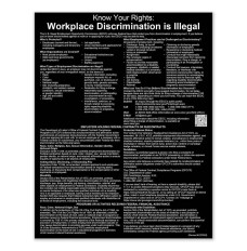 Magnetic Equal Employment  (English) - Matte Black