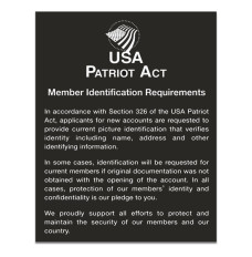 Magnetic Patriot (Member ID)  Matte Black