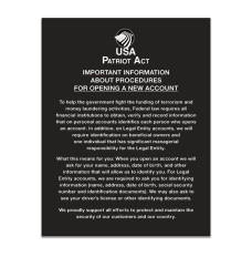 Magnetic Patriot (Personal/ Business Account)  Matte Black