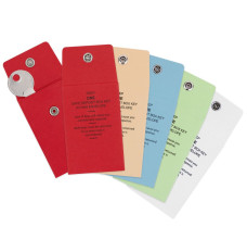 2-1/4W x 3-1/2H Key Envelopes Reclosable Snap Lock 