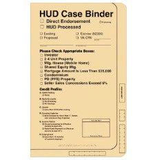 HUD Case Binder (Manila)