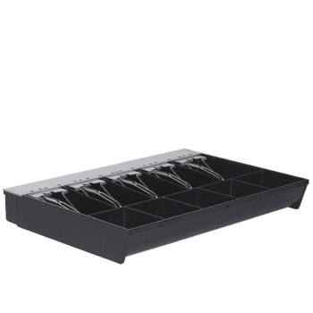 (W x H x D): 16" x 2.2" x 10.9"  Currency Tray with 5 Currency, 5 Coin Adjustable Compartments