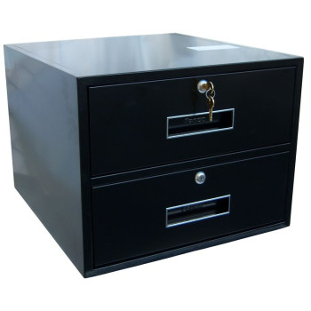 Fenco Add-on of Two Drawers for 18 In Pedestals & Rolling Banks