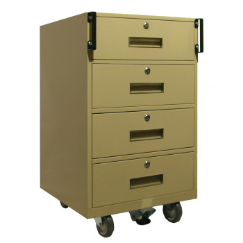 Fenco Teller Bus, (4) Drawers w/Reinforced Slides