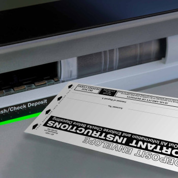 High-Quality ATM Deposit Envelopes - Developed by Bankers, Stock Design