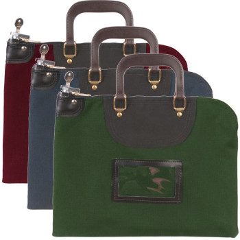 (W x H): 15" x 11" - Fire Resistant Locking Bag