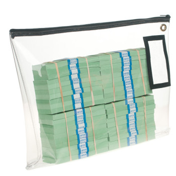 (W x H): 18" x 14" - Transit Sac - Clear Vinyl