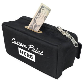 Custom 1000 Denier Nylon Security Tip Belt Bags - 8W x 4H x 3D - Made-to-Order