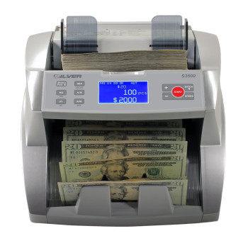 AccuBANKER® Silver S3500 Flex High Speed  Bill Counter
