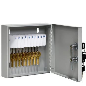 STEELMASTER®10 Key Cabinet - Dual Lock - Keyed Differently