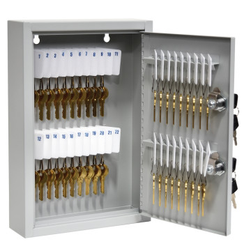 STEELMASTER® Key Cabinet 40 Key Capacity - Dual Control