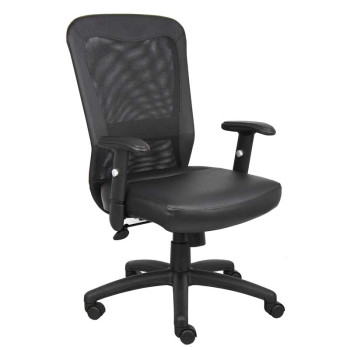 Task Chair - Mesh-Back w/ LeatherPlus Seat