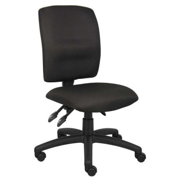 Multi-Function Task Chair with No Arm Rests