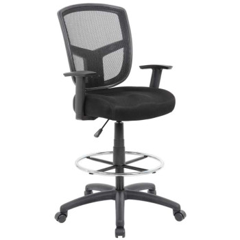 Premium Mesh-Back Cashier Stool
