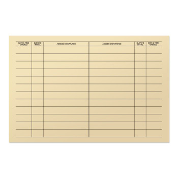 Safe Deposit Access Cards