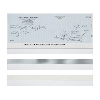 MICR Correction Strips - 8-1/2W x 1-1/8H - Box of 500