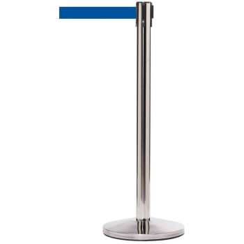 QueuePro 250 Retractable Single Belt Posts, 11 ft. - 13 ft. length