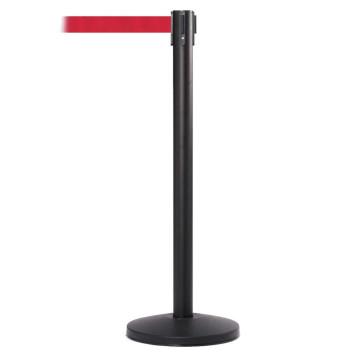 QueueMaster 550 Retractable Belt Posts, 8.5 ft. -  13 ft. length