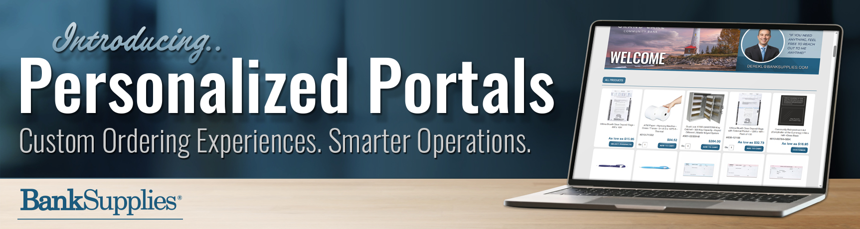 Personalized Storefronts for Banks, Credit Unions & Casinos