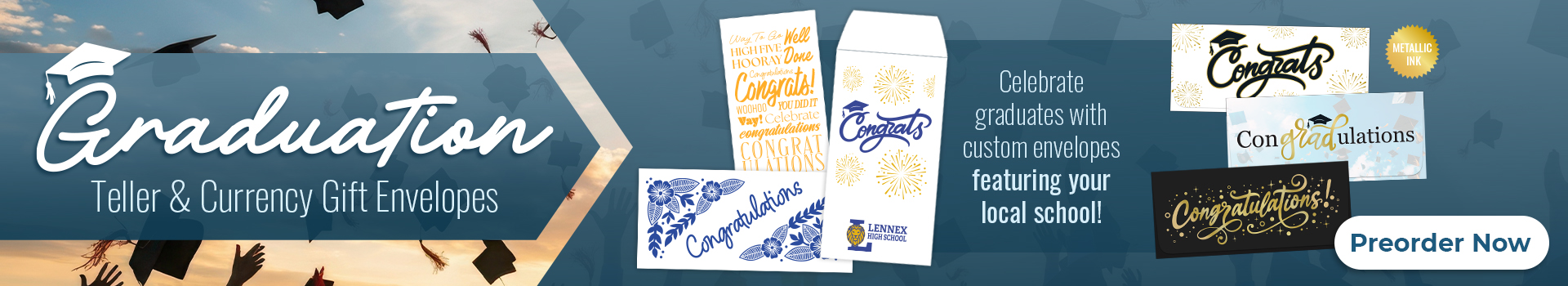 Pre Order Graduation Envelopes Here