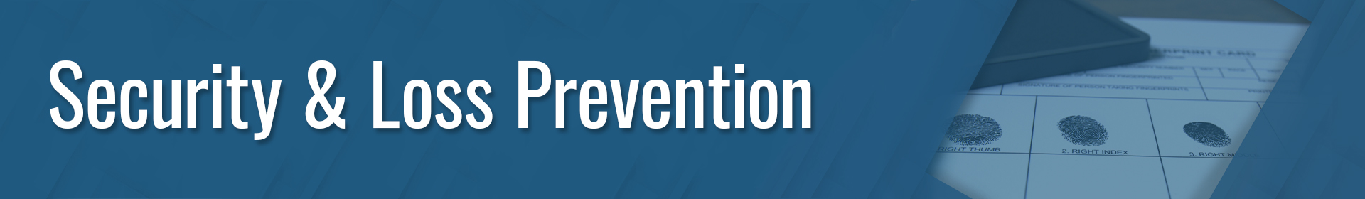 Security and Loss Prevention
