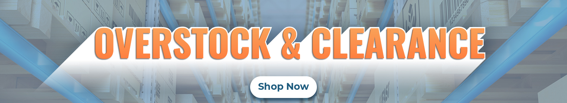 Save on Overstocked and Closeout Items for a limited time