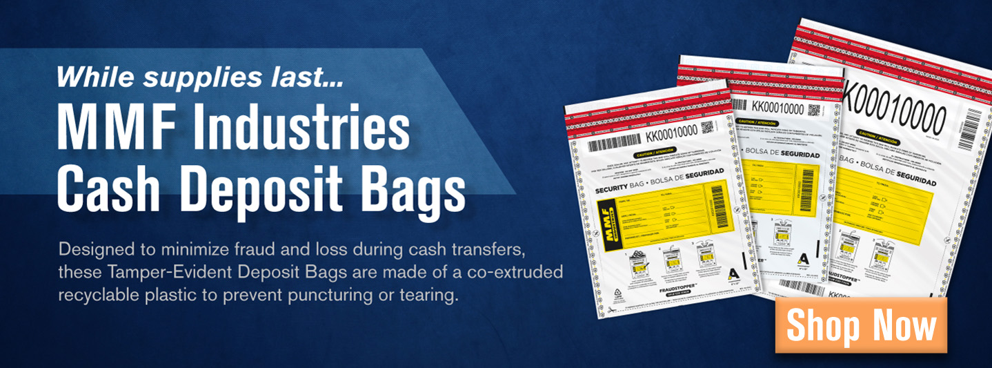 MMF Industries Cash Deposit Bags