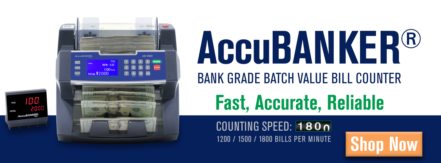 Accubanker batch value counter