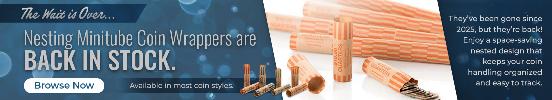 Nesting minitubes are back!